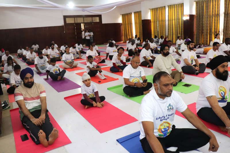 Celebration of the 12th International Day of Yoga - 21 June 2026.